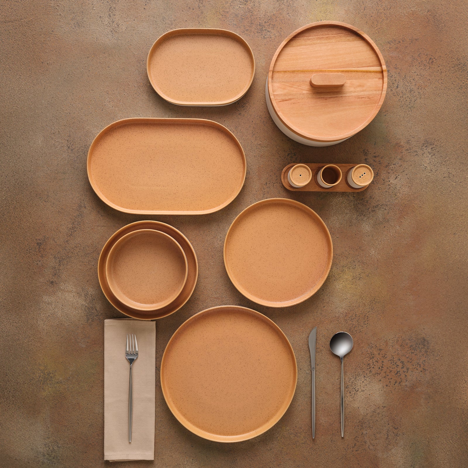 Karaca x Fatih Tutak Earth Collection 57-delige Serviesset voor 12 Personen - Image 4