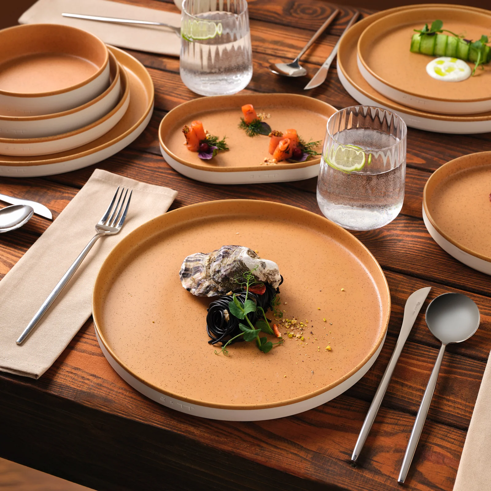 Karaca x Fatih Tutak Earth Collection 57-delige Serviesset voor 12 Personen - Image 5