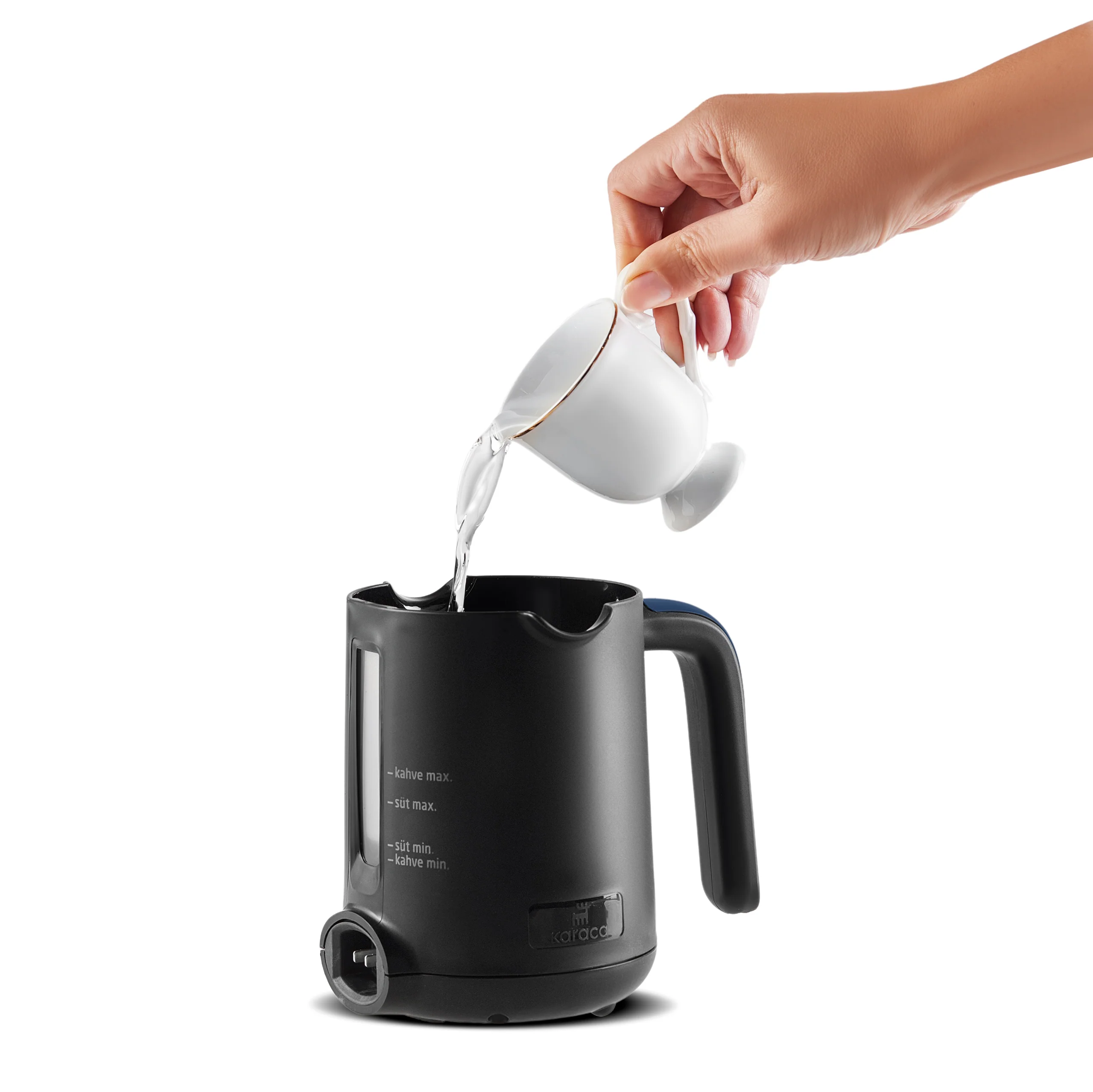 Karaca x Fenerbahçe Gelicentieerde Hatır Hüps Turkse Koffiemachine met Melkfunctie en Clublied - Image 11
