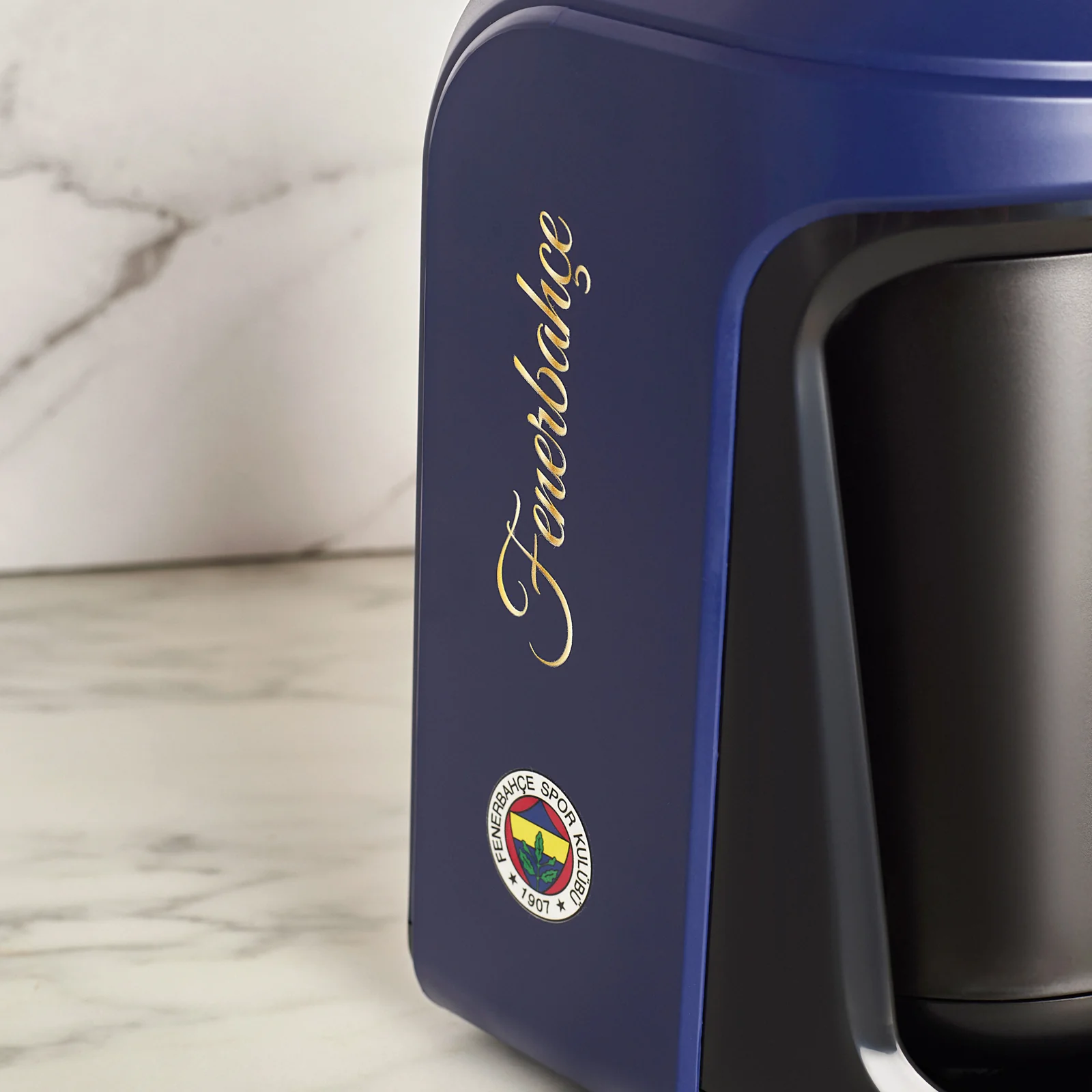 Karaca x Fenerbahçe Gelicentieerde Hatır Hüps Turkse Koffiemachine met Melkfunctie en Clublied - Image 4