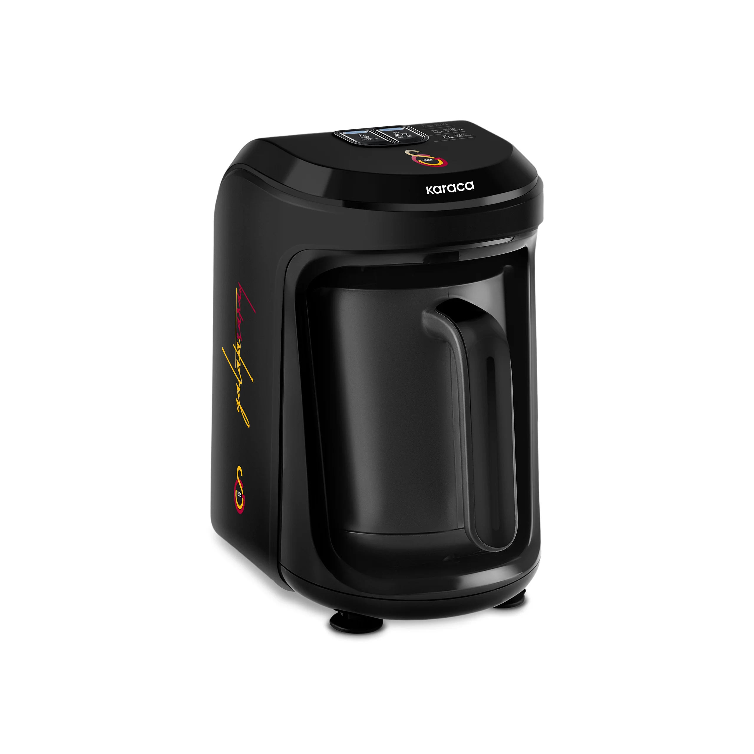 Karaca x Galatasaray Gelicentieerde Hatır Hüps Turkse Koffiemachine met Melkfunctie en Clublied - Image 8