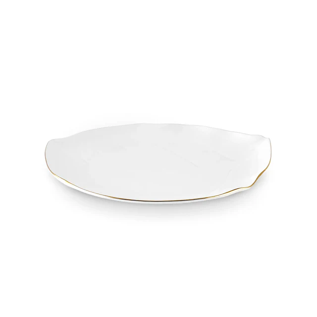 Karaca x Müge Anlı Gouden Taartbord 21 cm