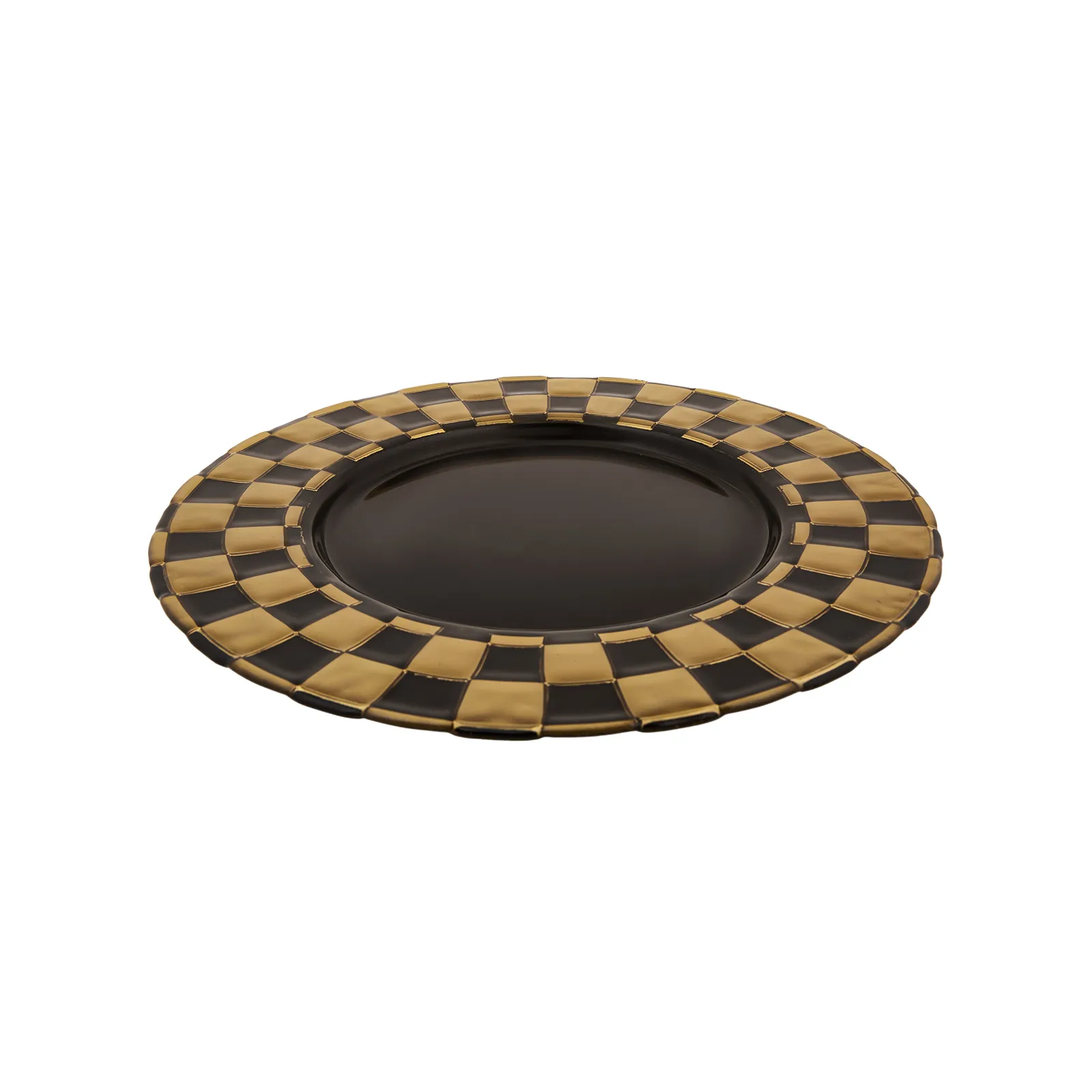 Karaca X İst-collectie Istanboel serveerbord 33 cm, goud - Image 3
