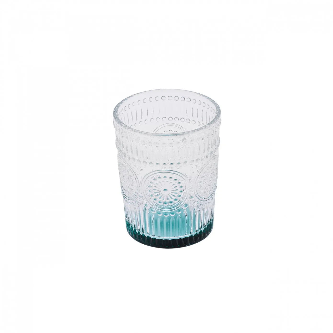 Karaca Zonnebloem Waterglas, Groen - Image 8