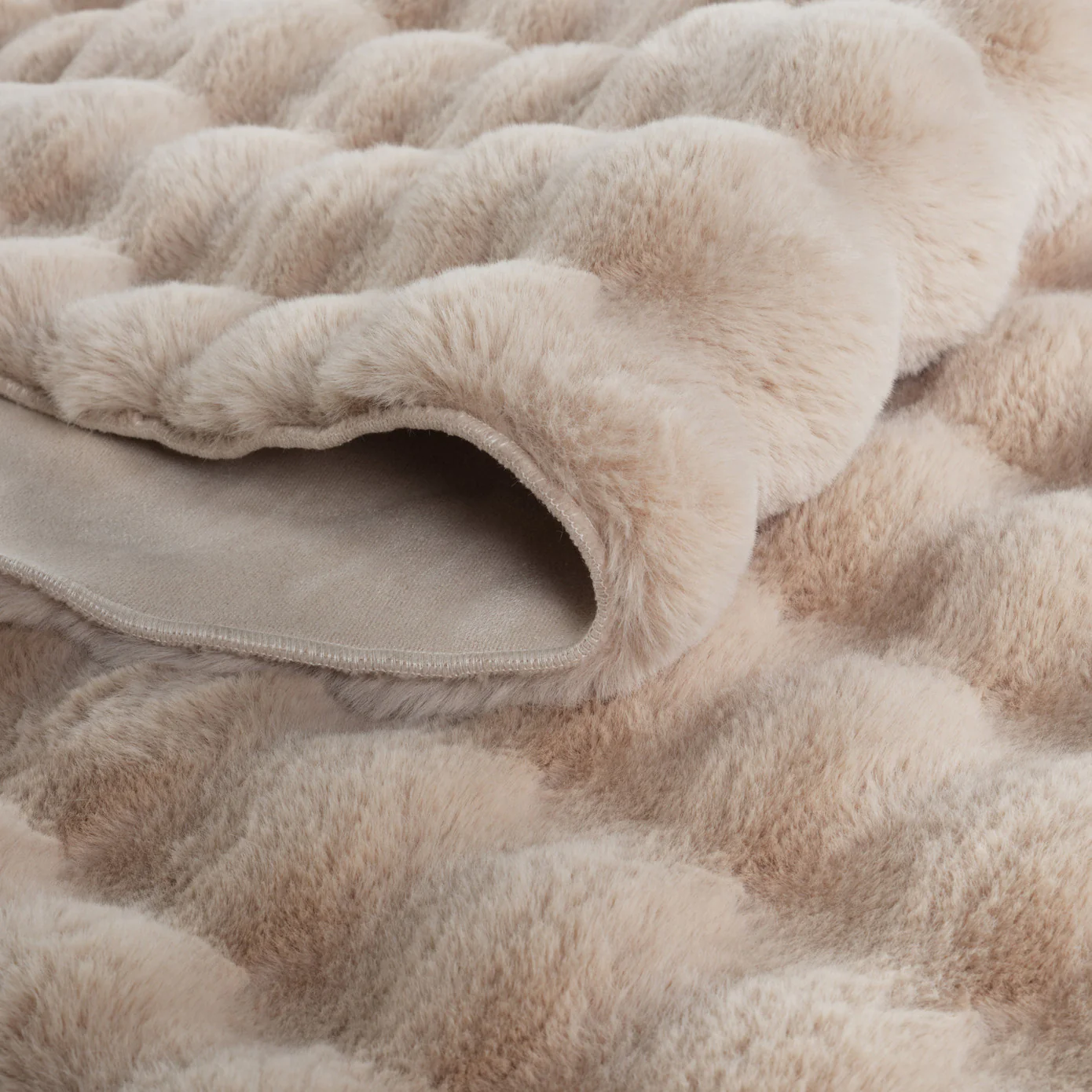 Kashmir Tapijt 7/24 Cosy Premium Bubble Beige 120x180 cm - Image 4