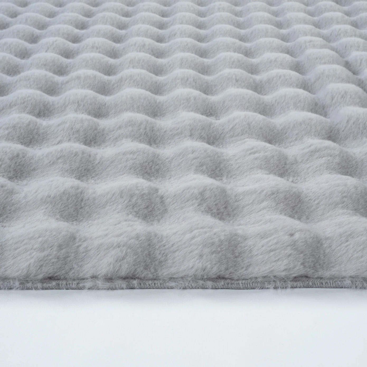 Kashmir Tapijt 7/24 Cosy Premium Bubble Lichtgrijs 120x180 cm - Image 4