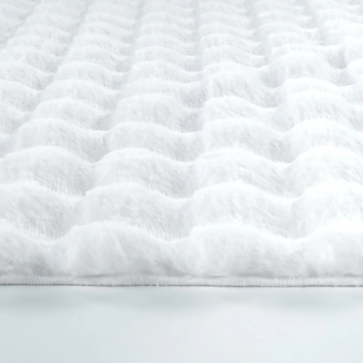 Kashmir Tapijt 7/24 Cosy Premium Bubble Wit 80x150 cm - Image 4