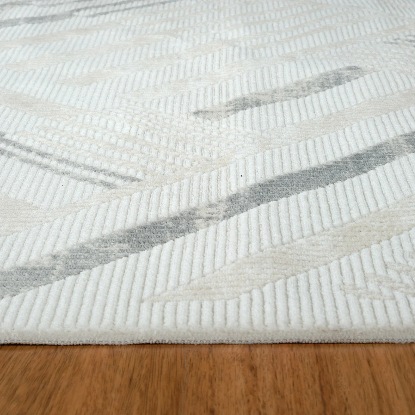 Kashmir Tapijt 7/24 Elegante Lumina Grijs 80x150 cm - Image 3