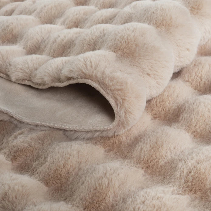 Kaşmir Halı 7/24 Cosy Premium Bubble Beige Ovaal 100x150 cm - Image 3
