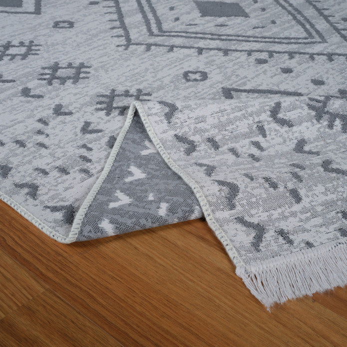 Kaşmir Halı 7/24 Kilim Jüt Hatka 80x150 cm - Image 5
