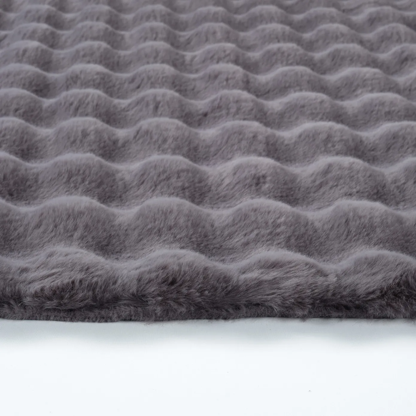 Kaşmir Halı Cosy Premium Bubbel Antraciet Ovaal 100x150 cm - Image 3