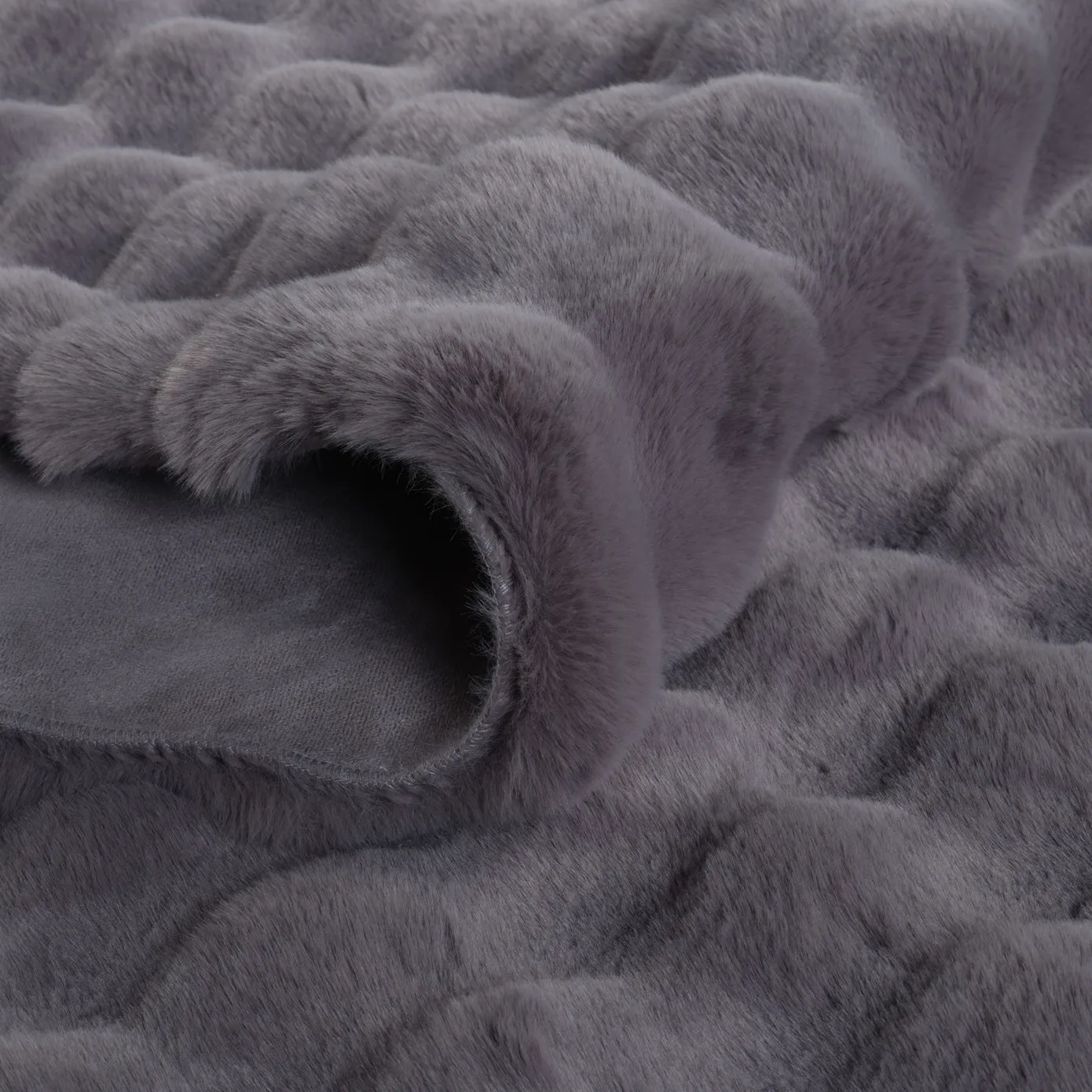 Kaşmir Halı Cosy Premium Bubbel Antraciet Ovaal 100x150 cm - Image 4
