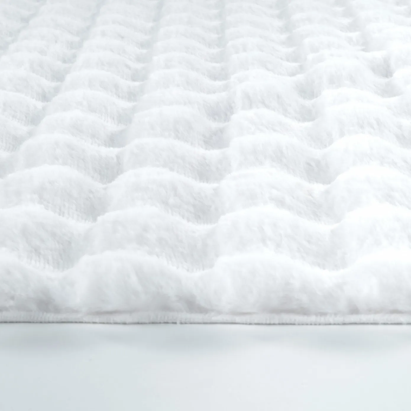 Kaşmir Halı 7/24 Cosy Premium Bubble Wit Ovaal 80x150 cm - Image 4