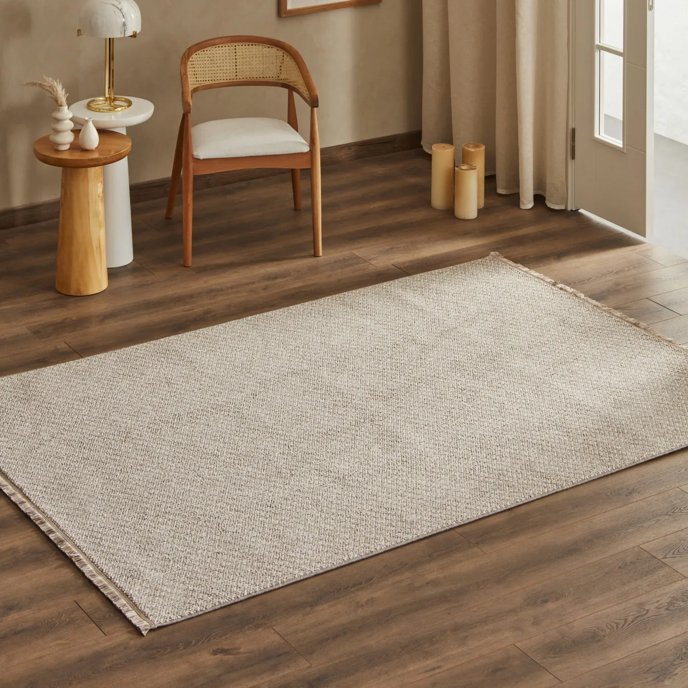 KASMIR HALI 7/24 İSKANDİNAV PREMIUM LINDA KAHVE V2 120X180 - Image 2