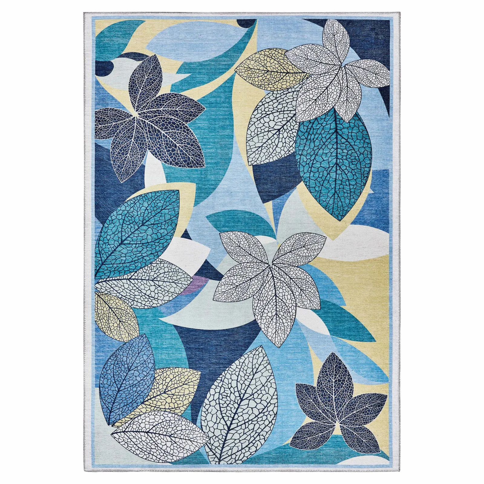 Kaşmir Halı Decoratief Kunst Trend Blad Tapijt 160x230 cm - Image 3