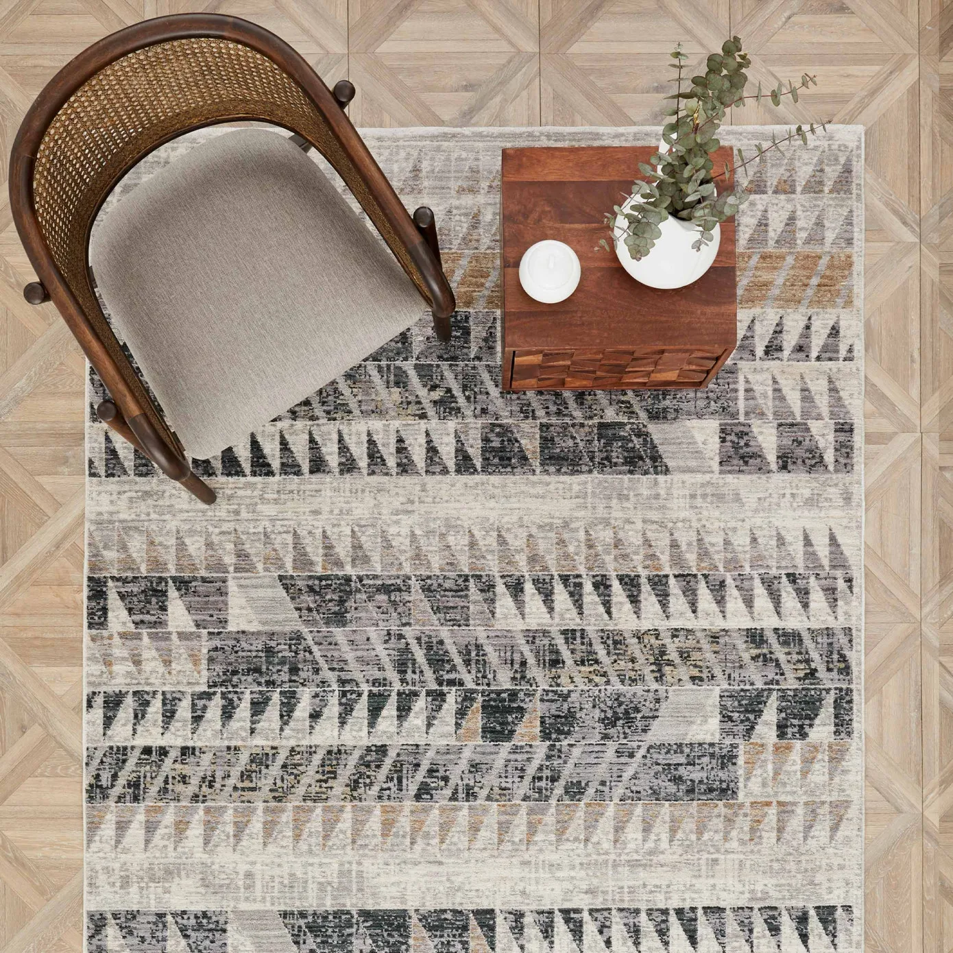 Kaşmir Halı Dogasever Recycled Tapijten Kızılırmak 160x230 cm - Image 2