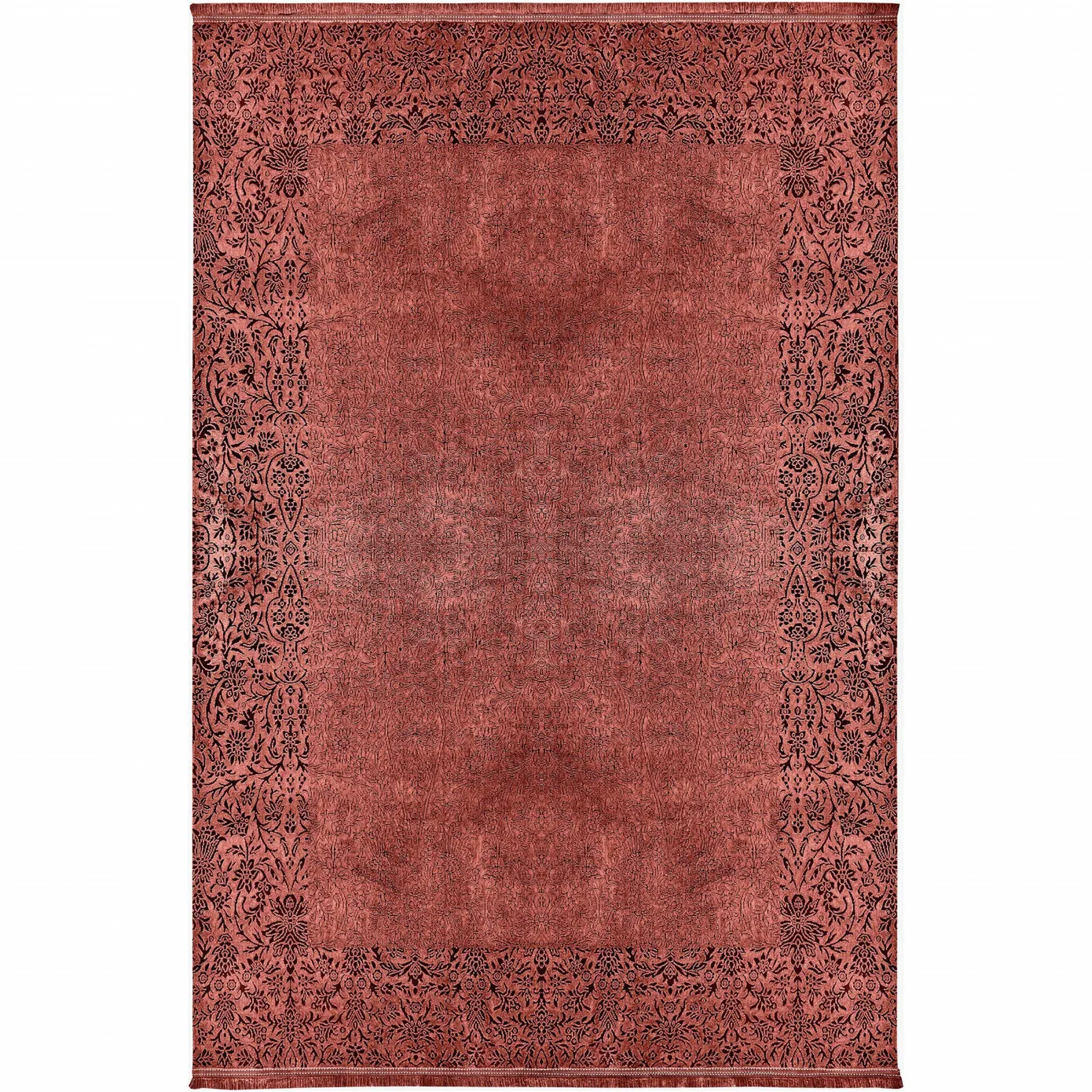 KASMIR HALI VISKON PREMIUM DAMASK SOMON 80X150