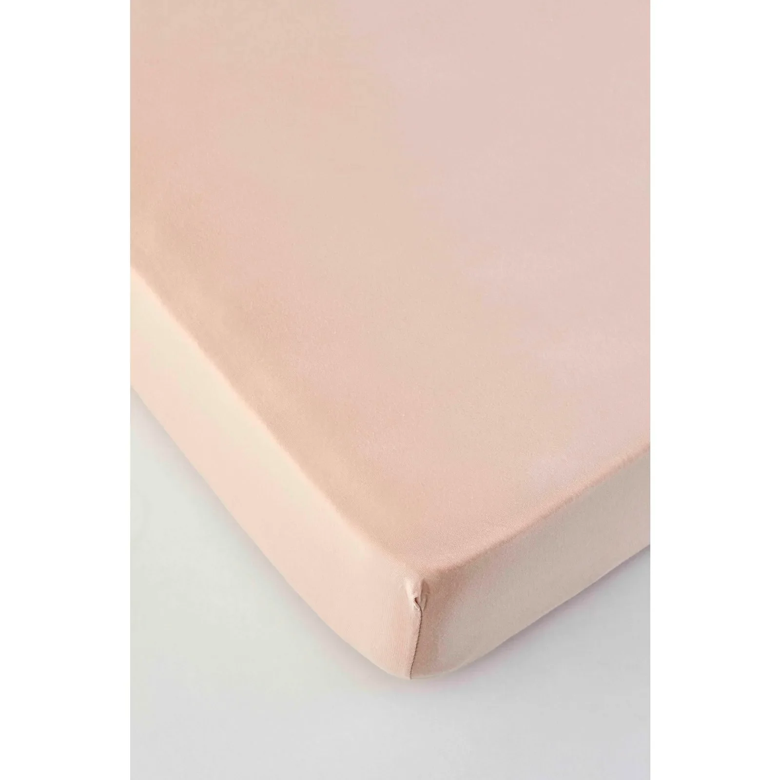 KH JERSEY FITTED SHEET SALMON PINK DEU (180X200+30) - Image 2