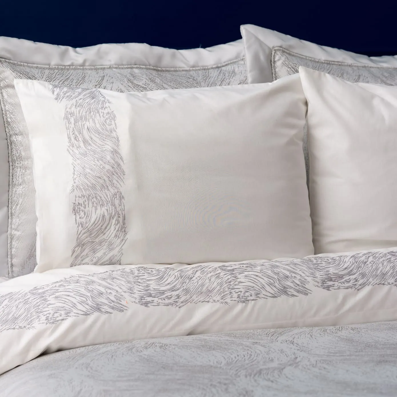 Karaca Home Lyra Zilver 8-delige set bedlinnen - Image 4