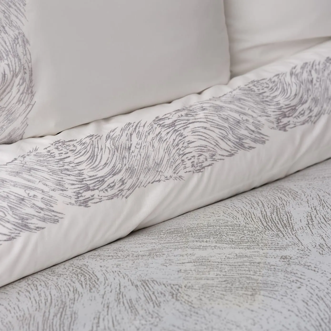 Karaca Home Lyra Zilver 8-delige set bedlinnen - Image 5