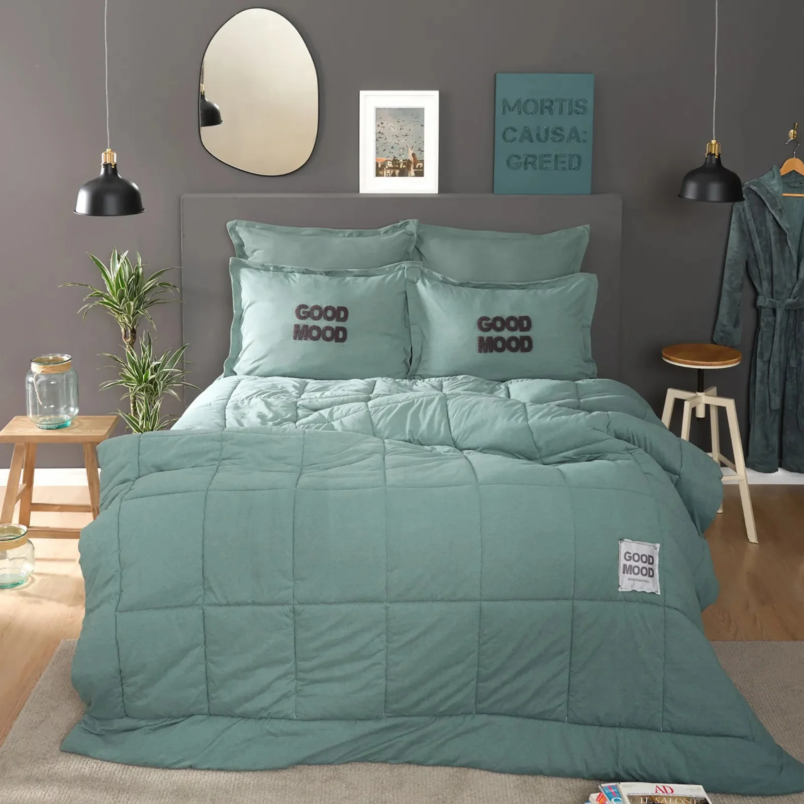 Karaca Home Motto Cotton Comfort Single Oil - Image 6