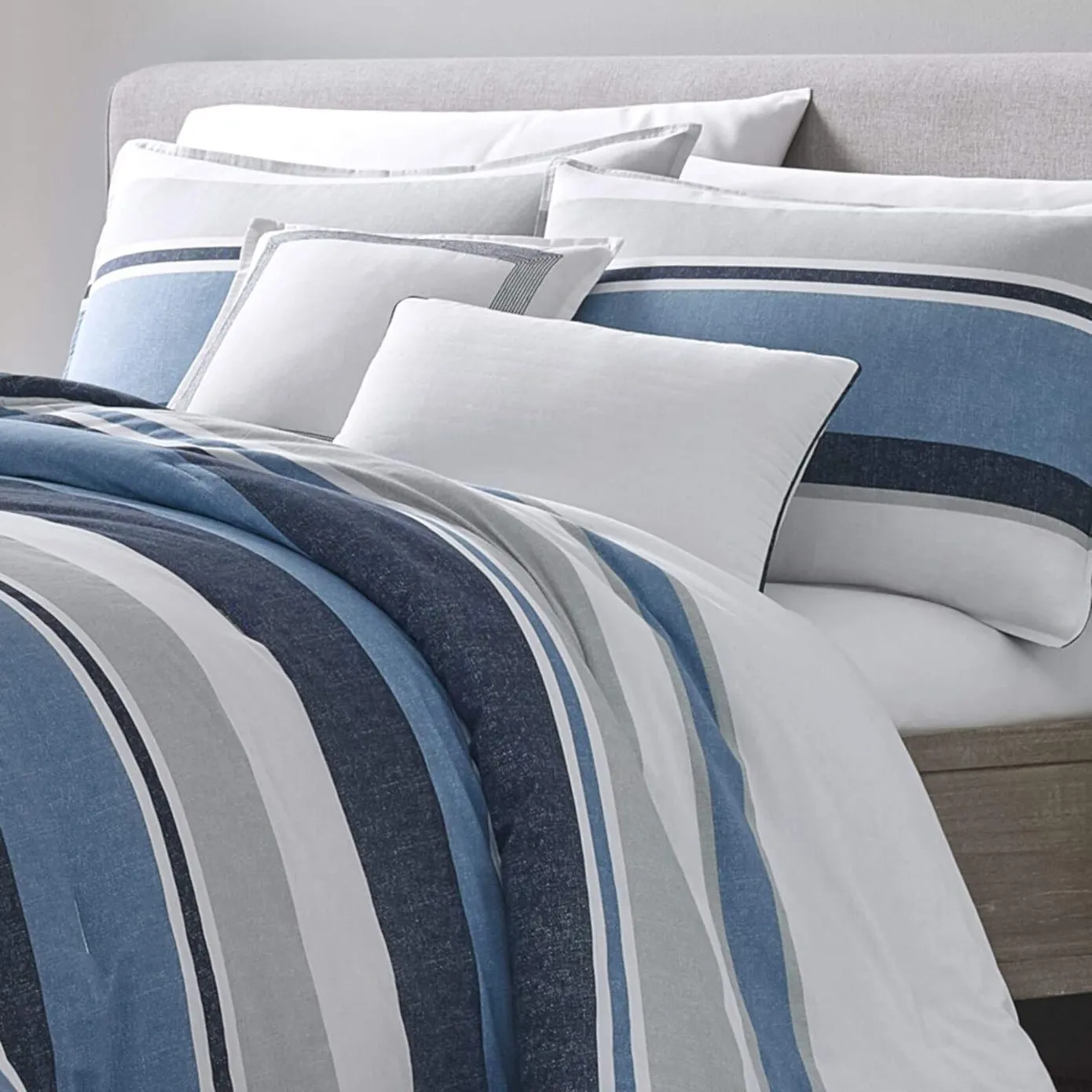 Nautica Westport tweepersoons dekbedovertrekset, 200x200, 2x80x80