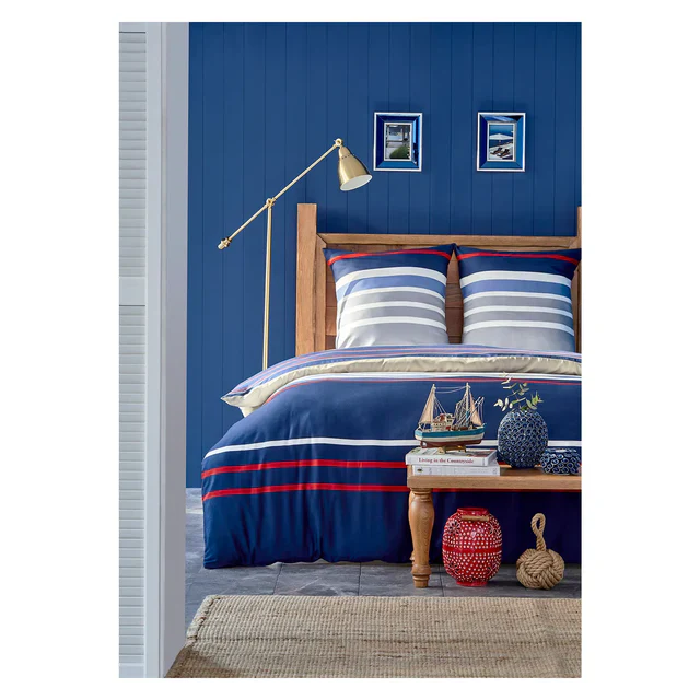 Nautica Bradford Dekbedovertrekset Eenpersoons, 135x200, 80x80 - Image 5