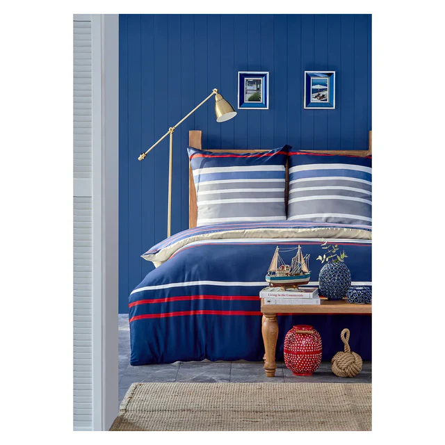 Nautica Bradford Dekbedovertrekset Eenpersoons, 135x200, 80x80 - Image 6