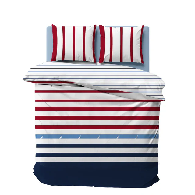 Nautica Finn Tweepersoons Dekbedovertrekset, 200x200, 2x80x80