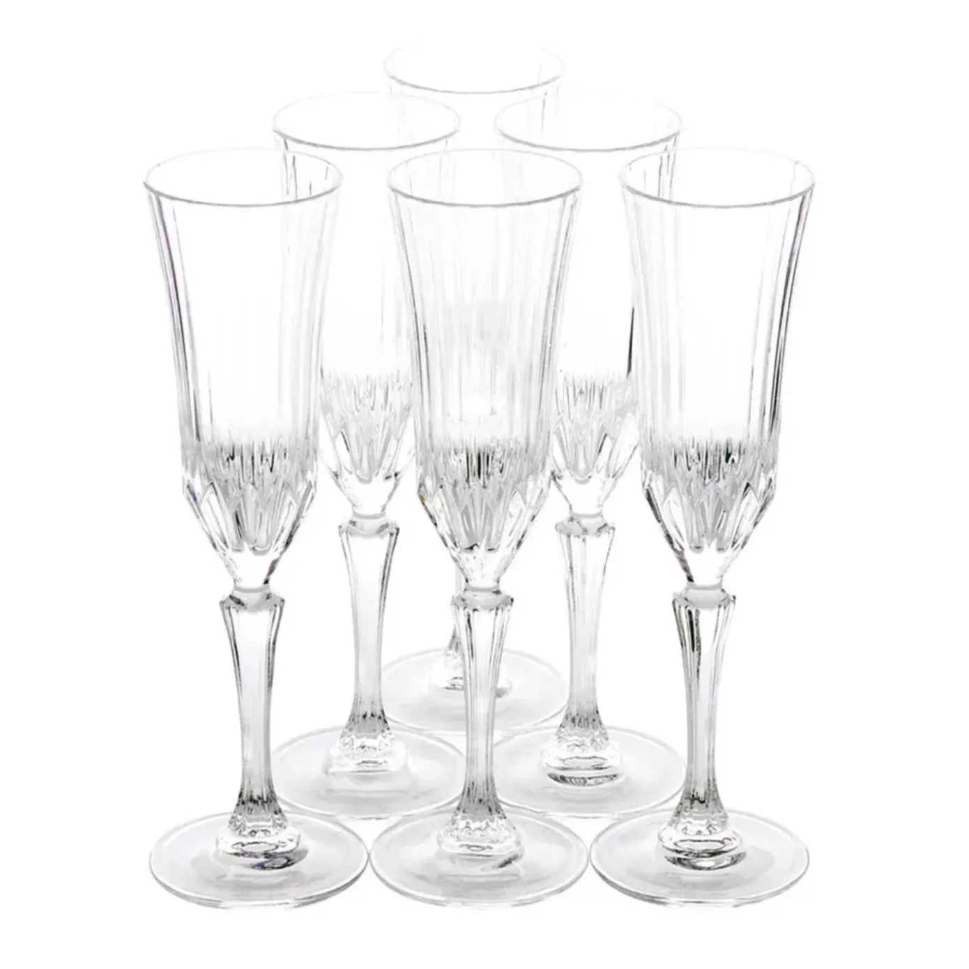 Rcr Adagio Champagneglas, 6-delig, 180 ml