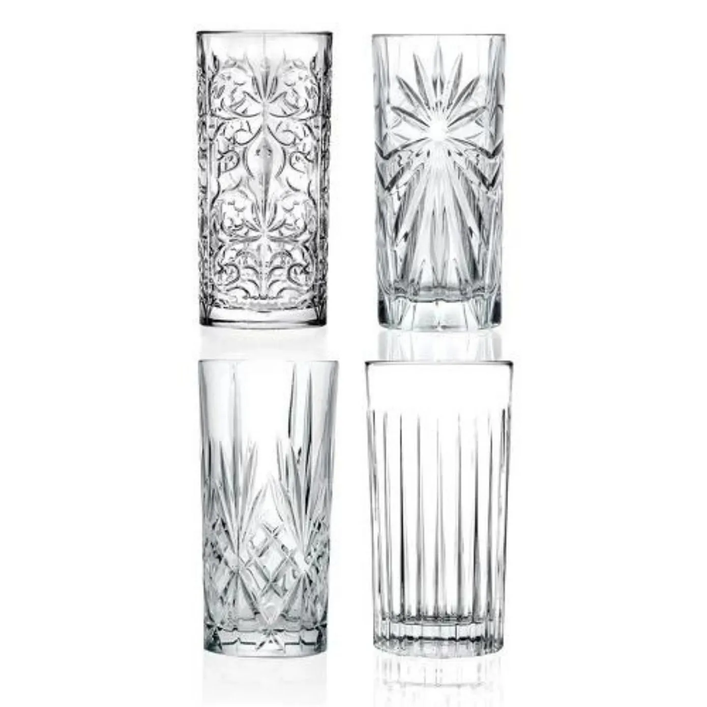 RCR MIXOLOGY 4 LÜ MEŞRUBAT BARDAĞI 350 ML