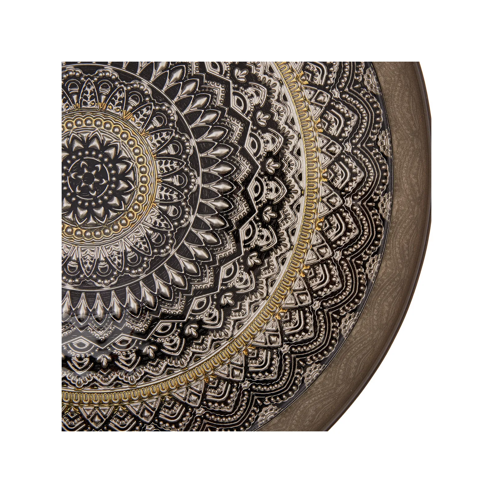 Karaca Rihanna Dekoratief Dienblad 28 cm Zwart - Image 3