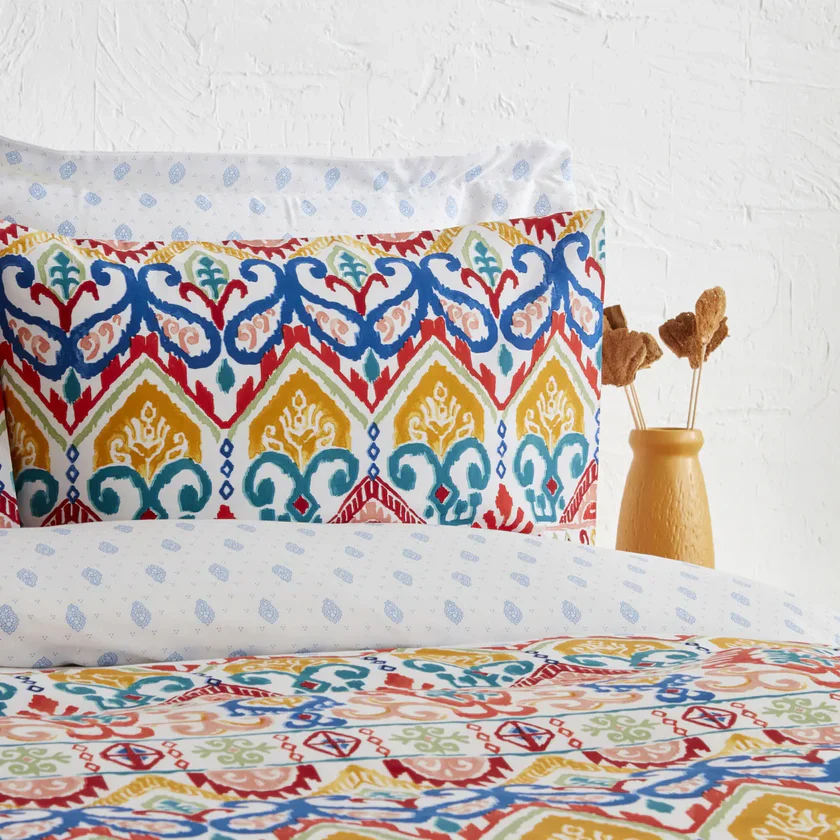 Karaca Home Sarah anderson lionel eenpersoons dekbedovertrekset blauw - Image 5