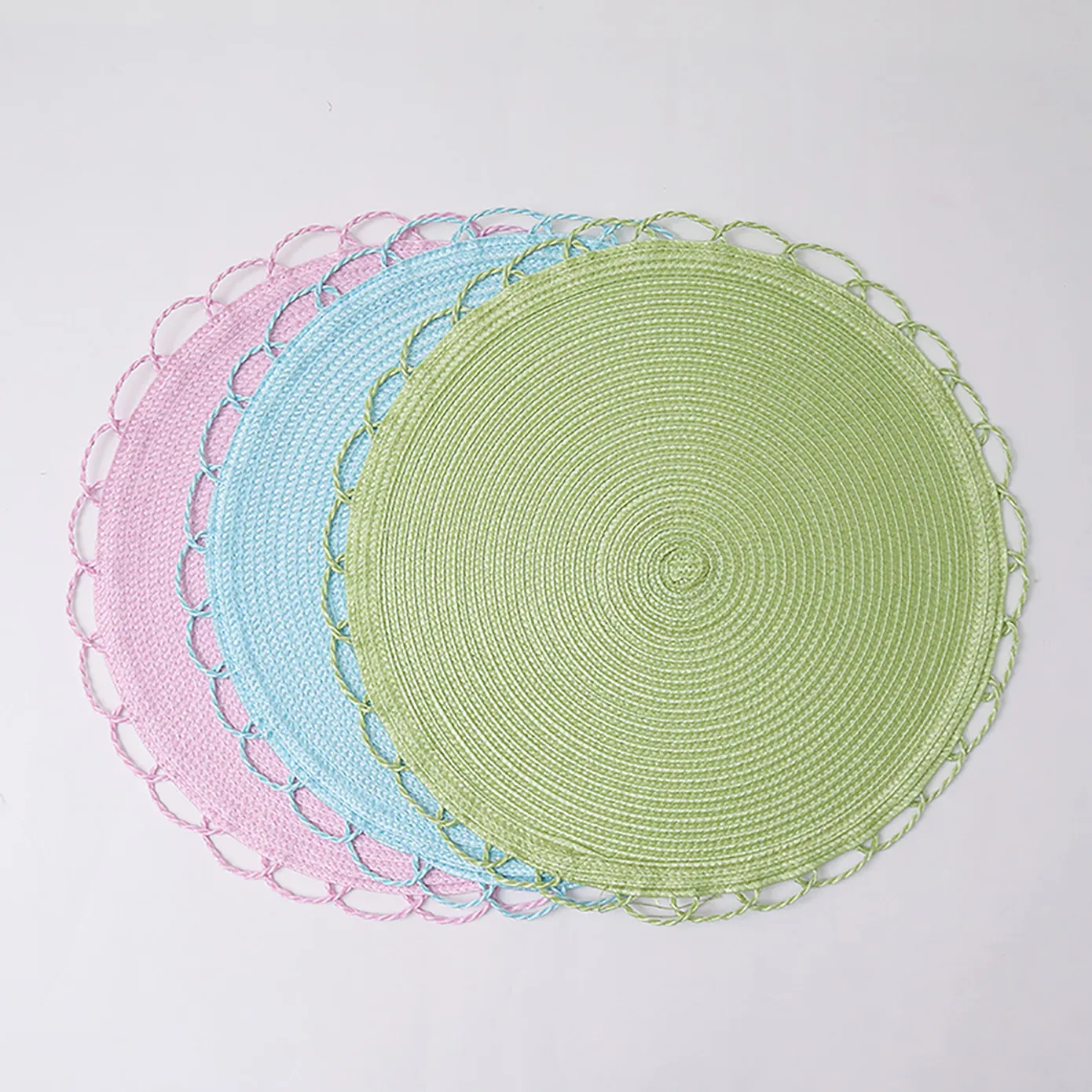 SERA WOVEN 2'Lİ AMERİKAN SERVİS 38CM MAVİ - Image 14