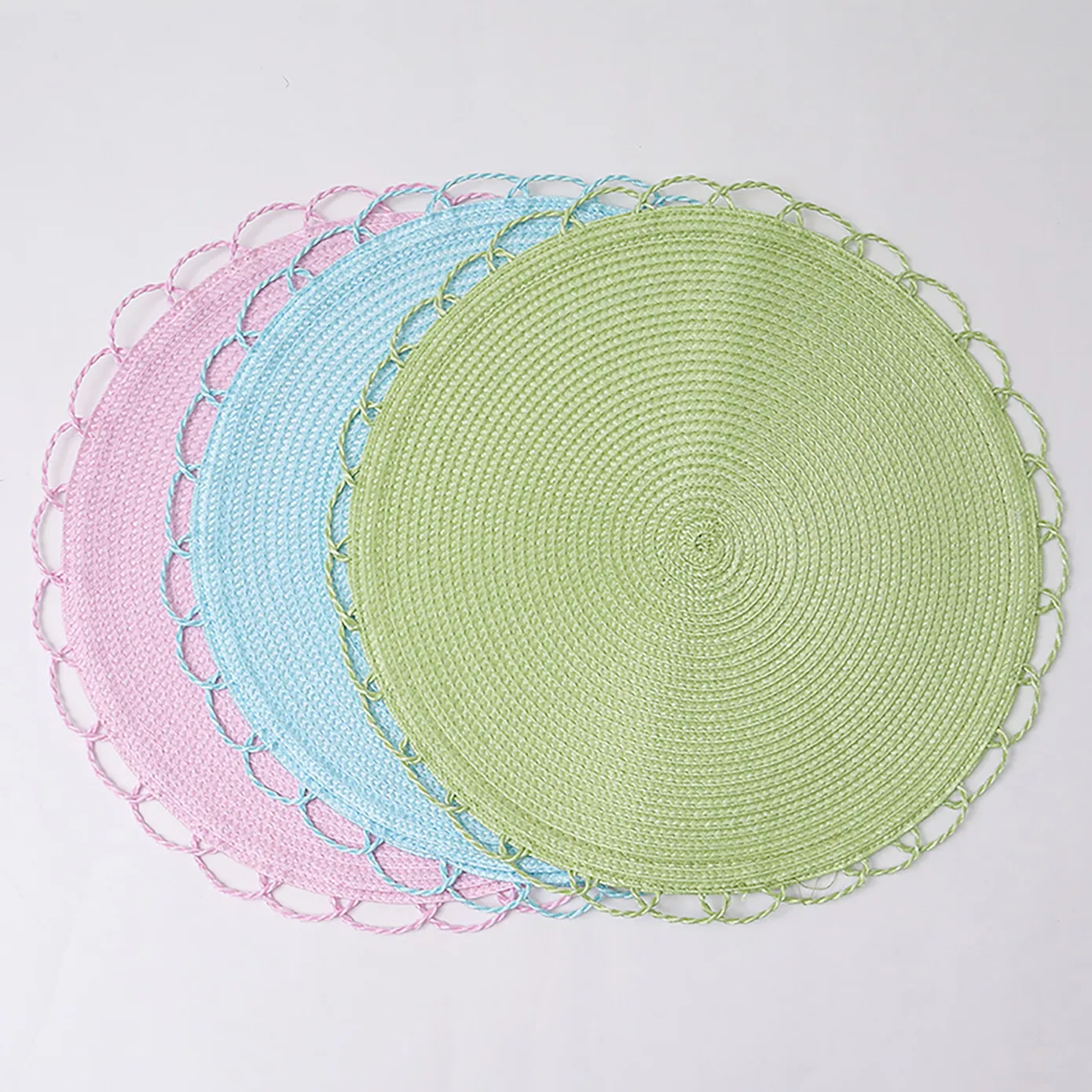 SERA WOVEN 2'Lİ AMERİKAN SERVİS 38CM MAVİ - Image 15