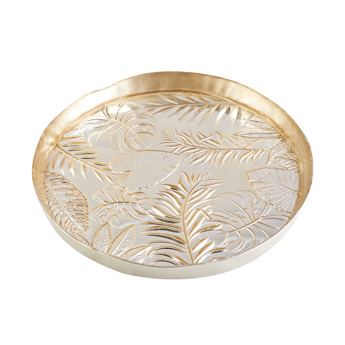 Tropic Glas Dienblad Goud - Image 2
